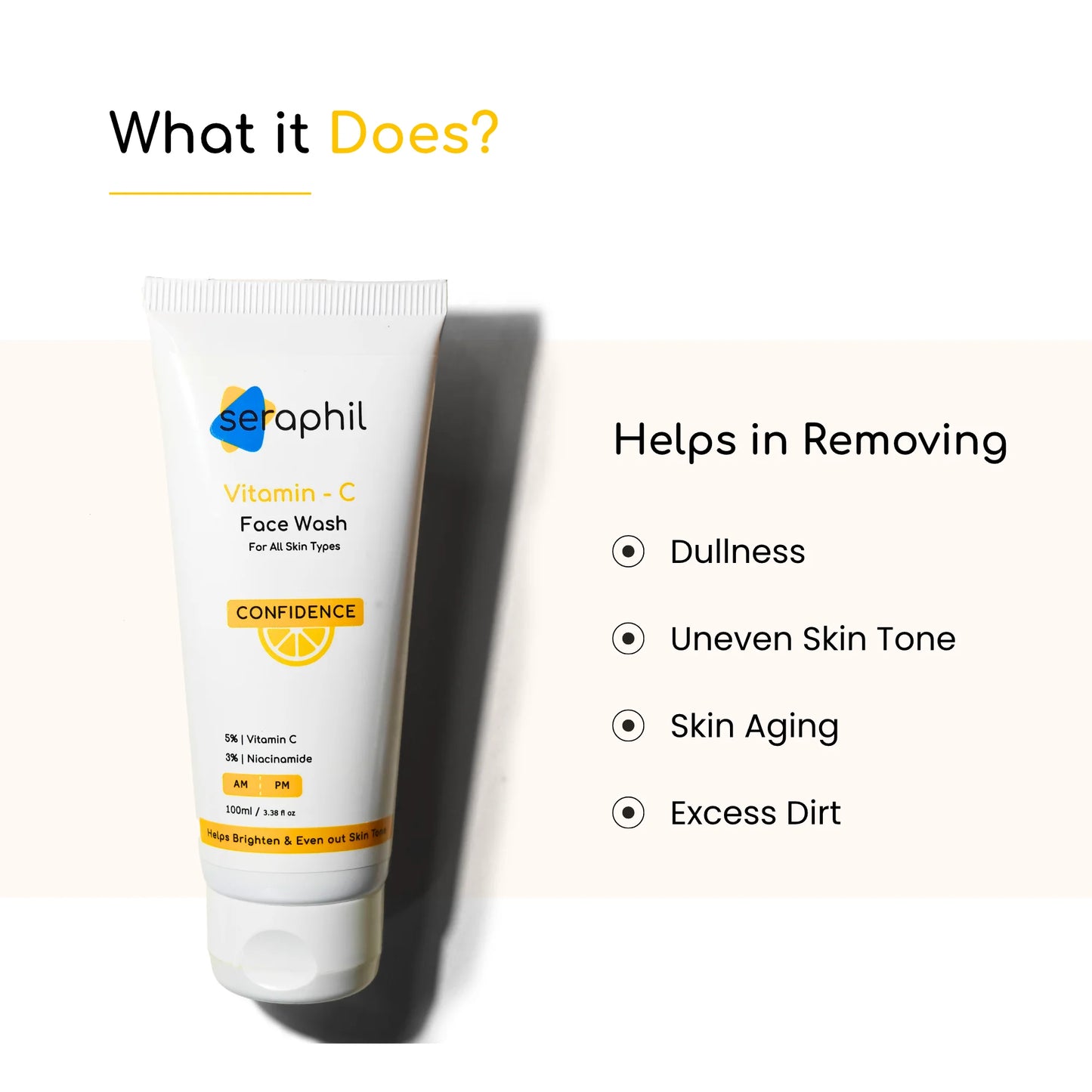 Vitamin C Facewash | 5% Vitamin C + 3% Vitamin B3
