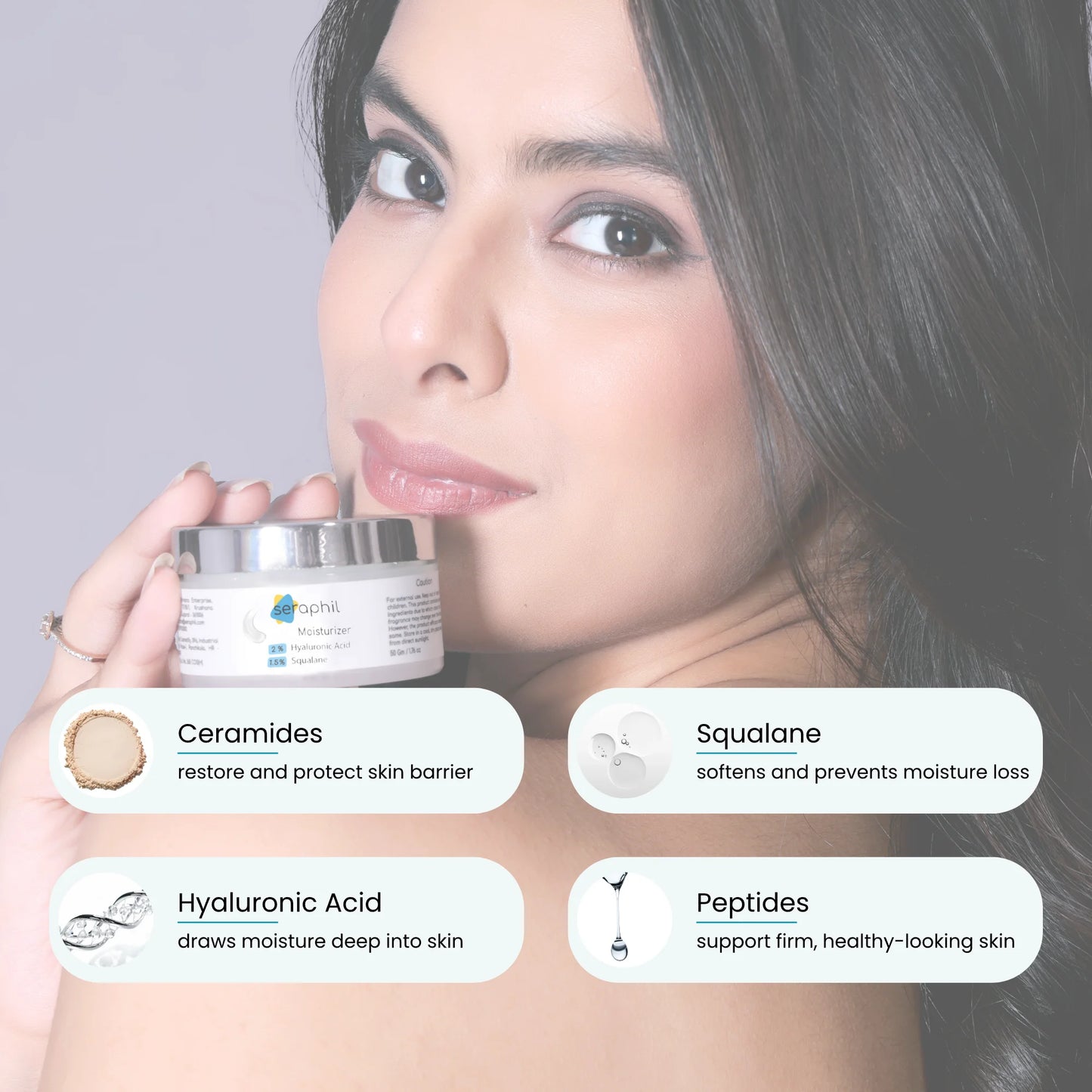 HydraLock Intense Moisturizer | 2 % Hyaluronic Acid + 1.5% Squalane