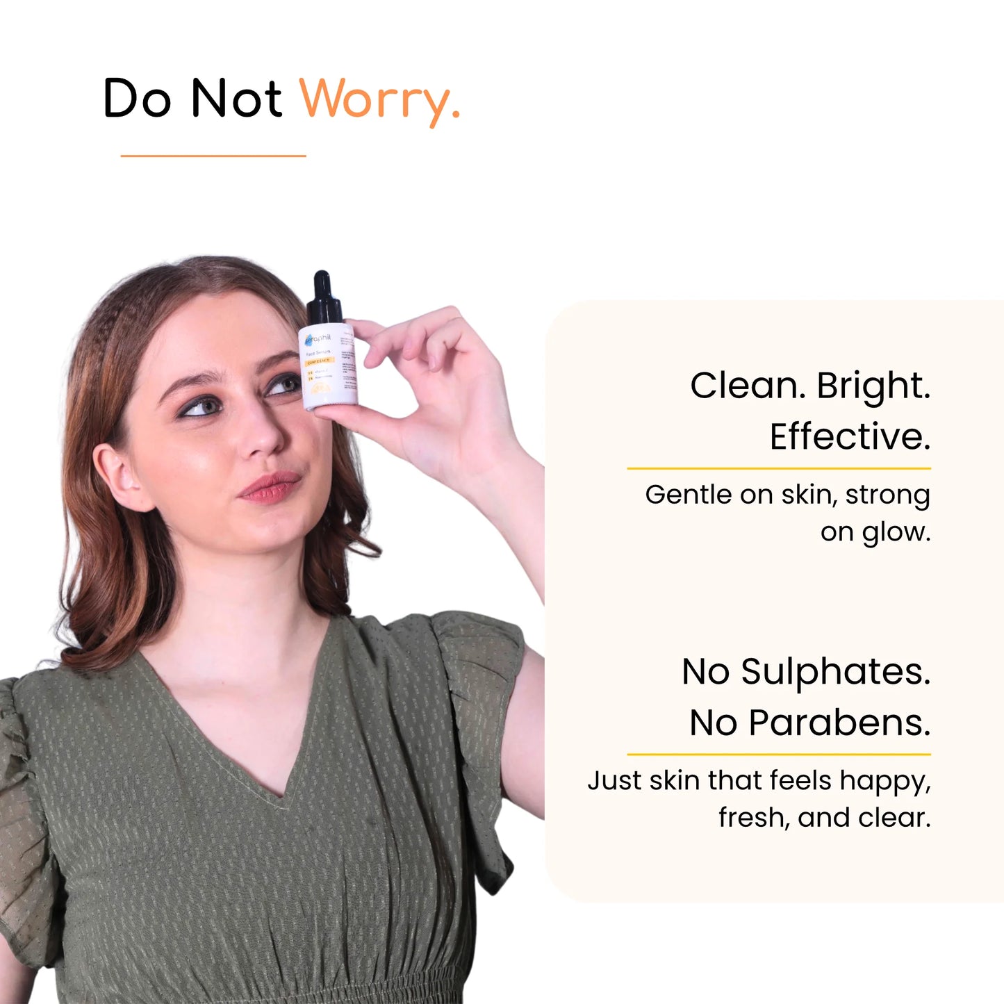 Brightening Vitamin C Face Serum | 11% Vitamin C + 5% Vitamin B3