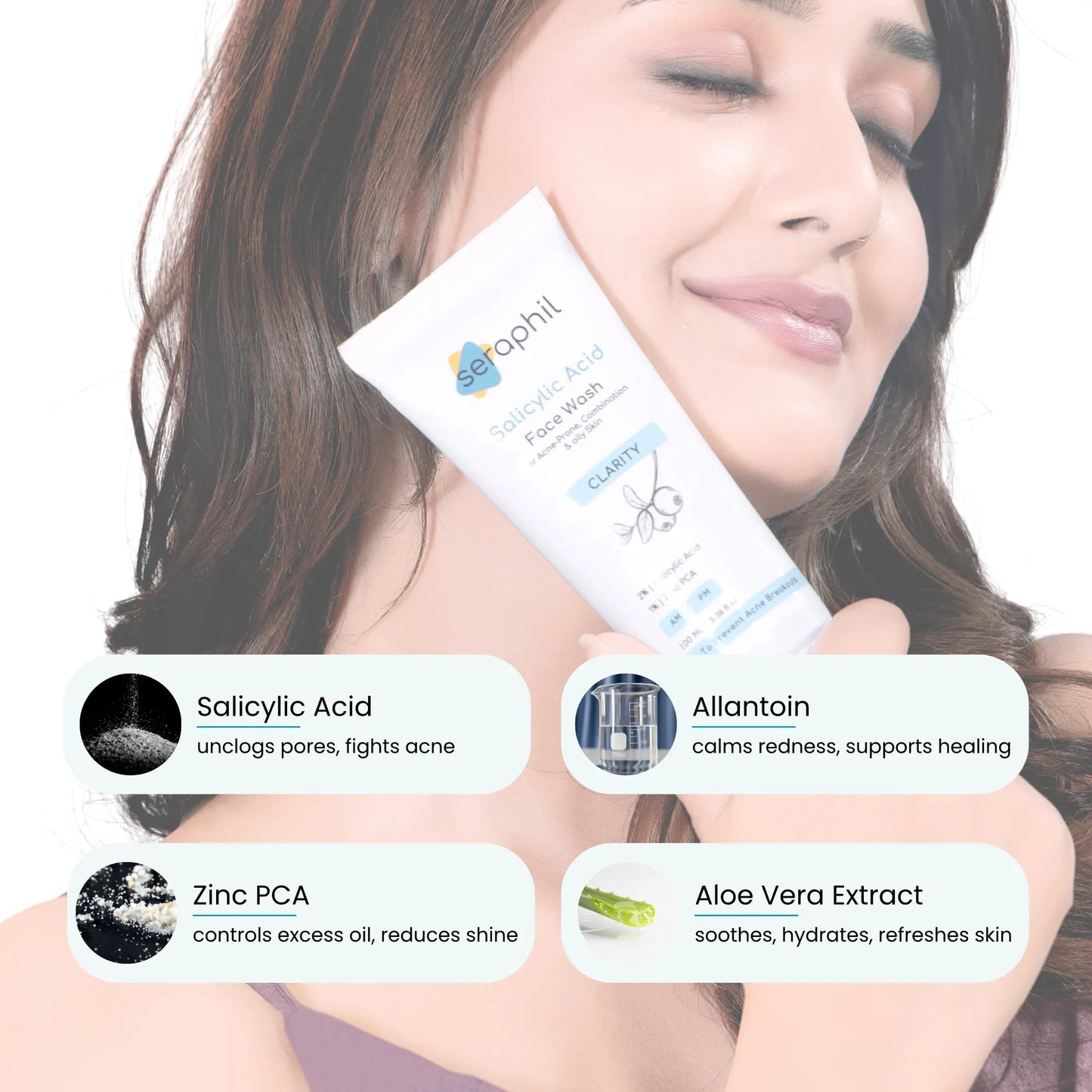 Oil Control Salicylic Acid Facewash | 2% Salicylic Acid + 1% Zinc PCA